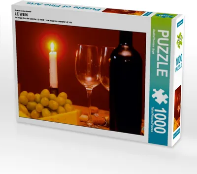 Produktbild von Calvendo Ein Motiv aus dem Kalender LE WEIN 1000 Teile Puzzle quer 640x480mm, Jäger Anette/Thomas; 7284222