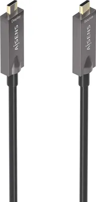 Produktbild von AISENS A157-0882, 10 m, USB C, USB C, USB 3.2 Gen 1 (3.1 Gen 1), 10 Gbit/s, Schwarz