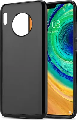 Image de Cadorabo Housse pour Huawei MATE 30 Housse de protection en noir Housse TPU Silicone Couverture Etui Case