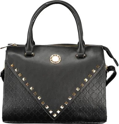 Produktbild von Elegante schwarze Damentasche mit vielseitigen Trageoptionen und Details