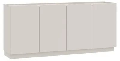 Image de Commode à quatre portes et huit étagères, en cachemire, dimensions : 180 x 40 x 85,5 cm