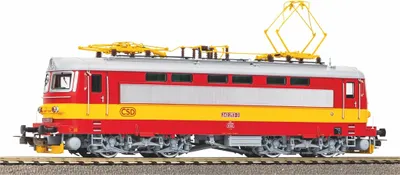 Image de Piko 97408 Locomotive électrique/sonore Rh 242 rouge-jaune CSD V + PluX22 Déc.
