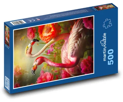 Obrázok produktu pre martinpuzzle - Puzzle 500 - Plamenáci
