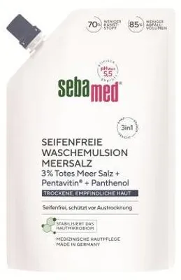 Zdjęcie produktu dla Sebamed Sea Salt Wash Emulsion Nfb 400 ml