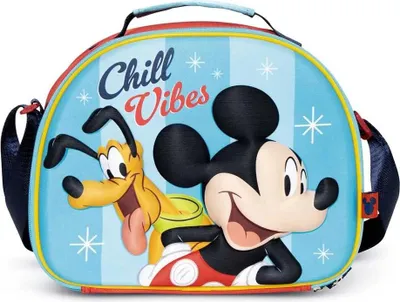Zdjęcie produktu dla Izotermiczna torba na lunch 3D 26x21x11 cm - Mickey & Goofy