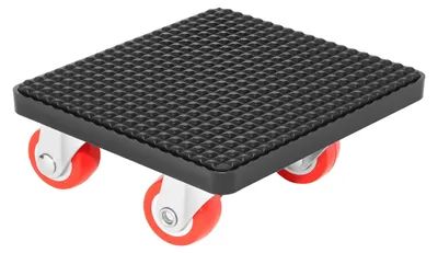 Immagine prodotto di Carrello per il trasporto di mobili - Sollevatore per mobili con ruote - Set da 4 pezzi - Ideale per mobili pesanti - Capacità di carico: 400 kg