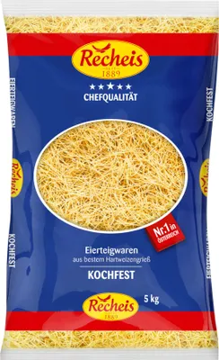 Produktbild von Recheis 2-Ei Suppennudeln 5000g