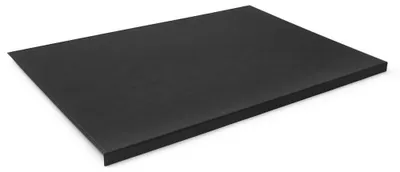 Produktbild von Schreibtischunterlage Calliope 90 x 60 - Leder Schwarz - Hergestellt in Italien - Eglooh