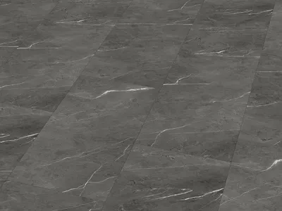 Produktbild von Click-Vinyl 3579 Grey Marble Fliese inkl. Dämmung Marmoroptik Grau