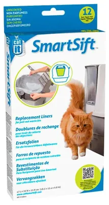 Obrázek produktu pro Fólie CATIT SmartSift pro základnu toalety - 12 kusů