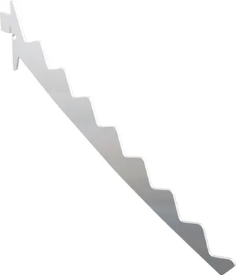 Produktbild von Ladenbausystem Single Schrägabhänger 300 mm chrom