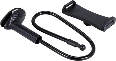 Produktbild von Handyhalter mit flexiblem Arm, 360° Drehung, 88 cm Länge, schwarz