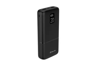 Obrázok produktu pre Tellur PD202, 20000 mAh, Lítium polymér (lipo), Quick Charge 3.0, Čierna