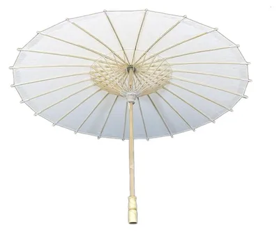 Produktbild von Sonnenschirm 312 Papier groß weiss Dekoschirm Asia Ø 84 cm