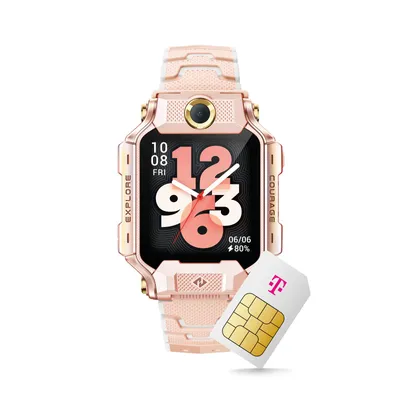 Produktbild von Telekom imoo Watch Phone X10, Gesundheitsuhr, Fitnessuhr 4G & GPS mit optionalem Telekom Flyer