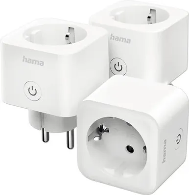 Produktbild von Hama 00176658, Drinnen, Weiß, Haus, IP20, Kabellos, WLAN