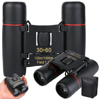 Produktbild von Mini 30 x 60 Zoom Outdoor Monocular Fernglas Multi Zoom SCHWARZ