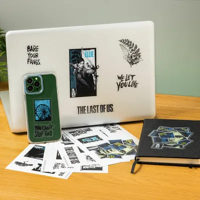 Image de The Last Of Us 21 x 15 cm Pack d'autocollants gadget