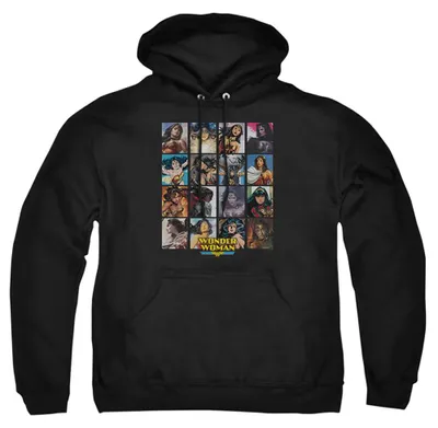 Obrázok produktu pre Wonder Woman – Mikina s kapucňou, uni, pre pánov/dámy, s logom TV39912 (XXL) (čierna)