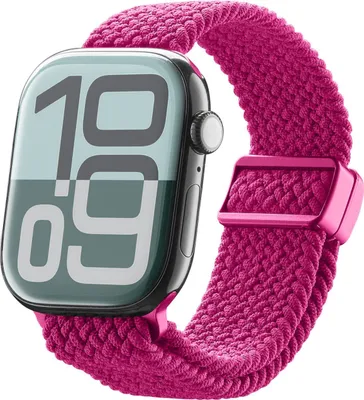 Produktbild von Soft Band für Apple Watch 38/ 40/ 41/ 42mm (Serie 10) Nylon Pink