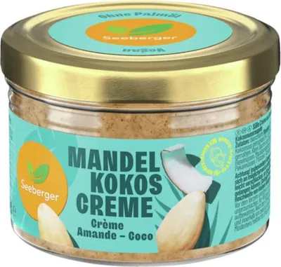 Produktbild von Seeberger Mandel Kokos Creme 180g