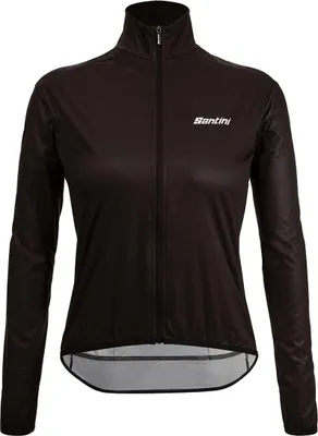 Produktbild von SANTINI Winddichte Fahrradjacke - NEBULA - Schwarz 2XL