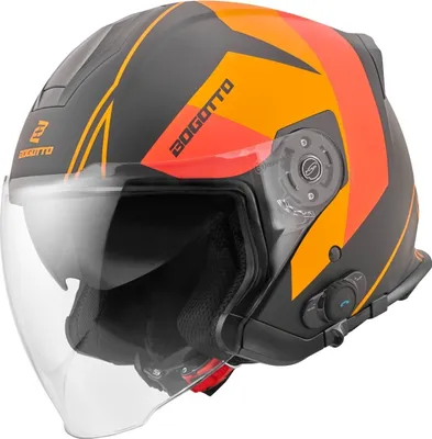 Obrázok produktu pre Bogotto V586 Detri BT Jethelm, schwarz/orange, XS