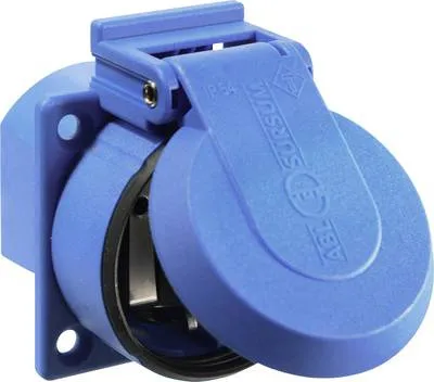 Image de as Schwabe 45085 Prise à encastrer IP54 Bleu (45085)