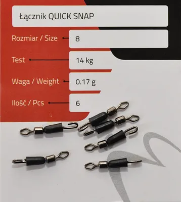 Produktbild von Upínacie prvky MatchPro Quick Snap č. 10/9 kg