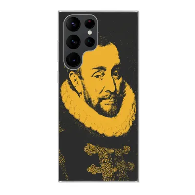 Produktbild von MuchoWow® Handyhülle Schutzhülle Hülle für Samsung Galaxy S22 Ultra Wilhelm von Oranien - Adriaen Thomasz Silikon Softcase Handy Hülle - Abbildung