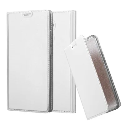 Zdjęcie produktu dla Etui na telefon komórkowy Cadorabo do Huawei MATE 8 w kolorze srebrnym Pokrowiec Etui Book Booklet