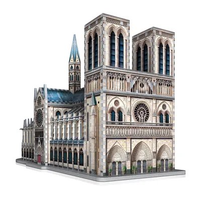 Image de Notre-Dame de Paris. pUZZLE 3D (830 pièces)