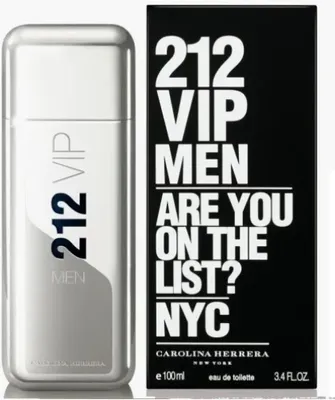 Imagen del producto de Carolina Herrera 212 Vip Men, Eau de Toilette, Spray, 100 ml