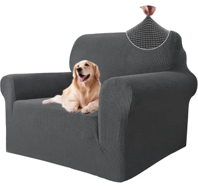 Image de Elzusha - Housse extensible universelle pour canapé, adaptée aux meubles à une place
