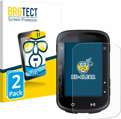 Produktbild von 2x Für iGPSPORT BSC200 Schutzfolie BROTECT Displayschutz Display Schutz Folie Klar Transparent