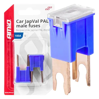 Obrázek produktu pro Pojistky JAPVAL PAL samec U 100A AMIO-03411