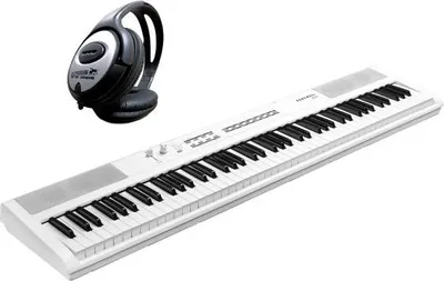 Zdjęcie produktu dla Kurzweil Stage Piano KAS1-WH 88 klawiszy ze słuchawkami