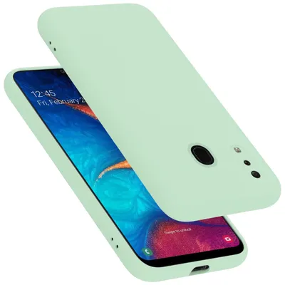 Immagine prodotto di Cadorabo custodia protettiva per Samsung Galaxy A20 / A30 / M10s custodia in verde telefono cellulare Case Cover TPU Etui