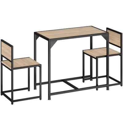 Produktbild von tectake® Sitzgruppe Milton 3-teilig Industrial Style