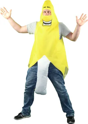 Produktbild von geschälte Banane Kostüm für Herren, Größe:M