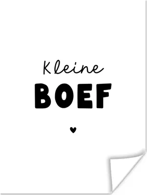 Produktbild von MuchoWow® Poster Kinder - Zitate - Kleiner Schlingel - Sprichwörter 120x160 cm - Wandbilder