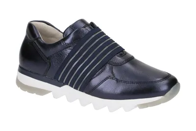 Produktbild von Gabor FLORENZ Damenschuhe - sportliche Slipper - Halbschuhe blau Freizeit NEU