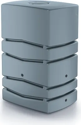 Produktbild von Fortena Regenwassertonne Regentank Regenbehälter Regentonne Wassertank 450L (Grau)