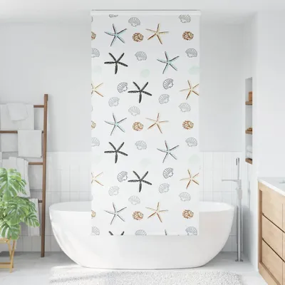 Immagine prodotto di vidaXL Tenda a rullo per doccia con cassonetto 100x240 cm larghezza del tessuto 96 cm