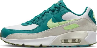 Zdjęcie produktu dla Nike Air Max 90 LTR (GS) zielono-szaro-białe CD6864-124 rozmiar 38,5