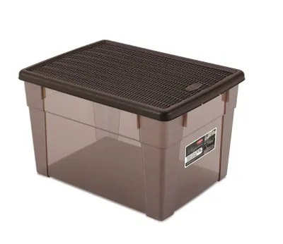 Produktbild von Stefanplast Elegance, Aufbewahrungsbox, Braun, Rechteckig, Einfarbig, Universal, Braun