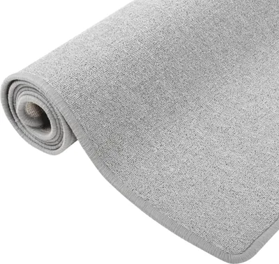 Produktbild von vidaXL Teppichläufer Hellgrau 80x400 cm