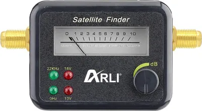 Produktbild von ARLI Satfinder mit vergoldeten Anschlüssen