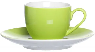 Zdjęcie produktu dla Flirt by R&B DOPPIO, 0,08 l, Zielony, Porcelana, Espresso, 50 mm, 6 cm