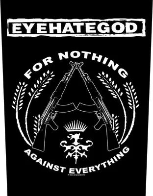 Produktbild von Eyehategod Backpatch For Nothing multicolor Standard